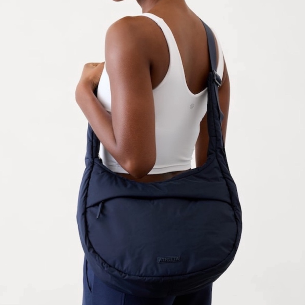 Athleta All About Medium Crossbody Hobo Adjustable Bag